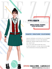 時尚學生服校服設(shè)計圖228