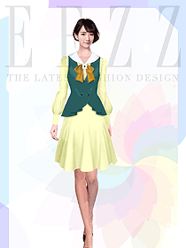 時尚夜總會KTV服務員制服設計圖630