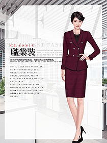 OL通勤裝女秋冬職業(yè)裝設(shè)計(jì)圖1898