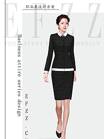 時(shí)尚女秋冬職業(yè)裝設(shè)計(jì)圖1941