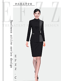 原創(chuàng)設(shè)計(jì)女秋冬職業(yè)裝設(shè)計(jì)圖1943