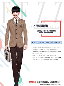 時(shí)尚學(xué)生服校服設(shè)計(jì)圖283