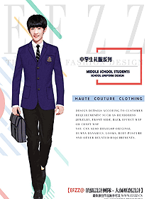 原創(chuàng)設(shè)計(jì)學(xué)生服校服款式圖285