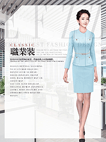OL通勤裝女秋冬職業(yè)裝設(shè)計圖1984