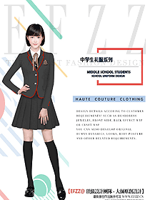 時尚學(xué)生服校服設(shè)計圖305