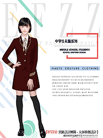 時尚學(xué)生服校服設(shè)計圖321