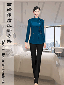 辦公樓清潔員制服設(shè)計圖304