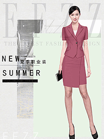 女職業(yè)裝夏裝制服設(shè)計圖1151
