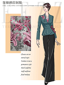 時尚酒店大堂制服設(shè)計圖1316