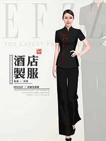 新款中餐服務(wù)員制服設(shè)計(jì)圖2295