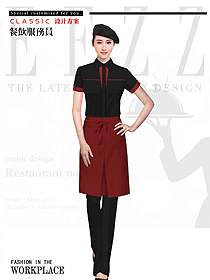原創(chuàng)制服設(shè)計(jì)特色服務(wù)員服裝設(shè)計(jì)圖487