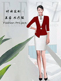 原創(chuàng)制服設(shè)計按摩技師服裝設(shè)計圖1580