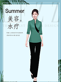美容養(yǎng)生會(huì)所技師制服設(shè)計(jì)圖985