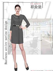 原創(chuàng)設計女夏裝制服設計圖1237