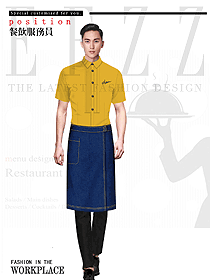 原創(chuàng)制服設(shè)計(jì)特色服務(wù)員服裝設(shè)計(jì)圖604