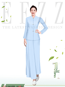 SPA水療中心咨客制服定制款628