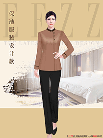 酒店會所清潔部門員工制服設(shè)計圖361