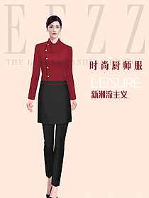 時尚餐飲酒店廚師服裝原創(chuàng)設計圖631