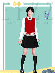 國內(nèi)原創(chuàng)學校校服高級定制設計款