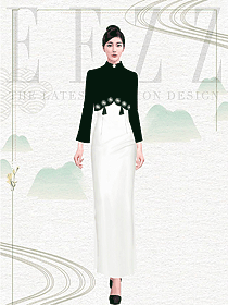 商務(wù)酒店員工服裝定制設(shè)計(jì)原創(chuàng)作品