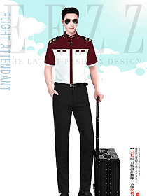 國際航班空乘人員制服設(shè)計(jì)原創(chuàng)案例