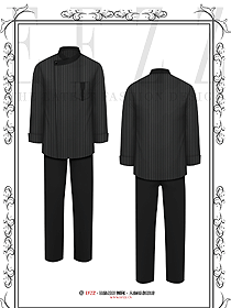 日式酒店糕點(diǎn)烘焙廚師服餐飲食堂廚師制服