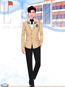 班服初中生秋季套裝學院風高中生校服設計圖