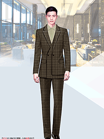 歐式西裝西服套裝職業(yè)裝設(shè)計大圖酒店大堂經(jīng)理服裝設(shè)計