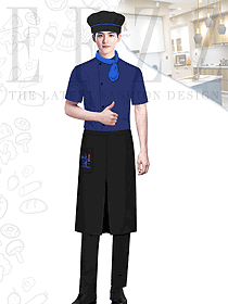 壽司師傅工作服定制設(shè)計高清圖