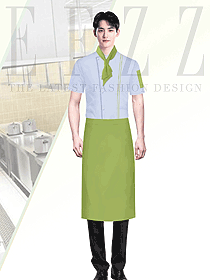 酒店明廚廚師定制制服設(shè)計(jì)圖片