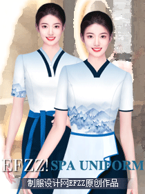 美容桑拿spa水療技師工作服系列方案