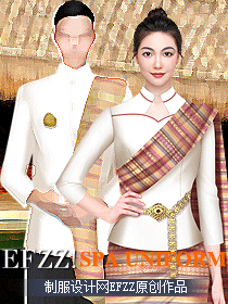 東南亞spa水療會(huì)所服裝設(shè)計(jì)-員工制服高級(jí)定制