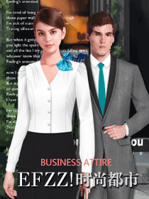 都市時尚春夏職業(yè)裝設(shè)計圖