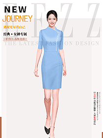 高級(jí)感夏季新款高腰法式連衣裙女裝設(shè)計(jì)圖