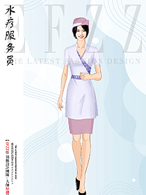 高端水療會(huì)所按摩美容師工作服設(shè)計(jì)圖