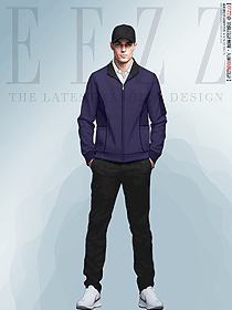 高端夾克棒球服定制印logo秋冬季企業(yè)工裝定制設(shè)計