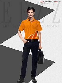 國際倉配送人員工作服T恤款定制設計