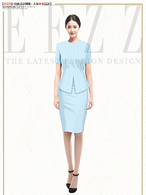 高端美容院服務(wù)生工作服定制設(shè)計(jì)圖