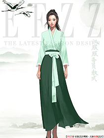 新中式日常秋套裝女漢服明制漢素交領(lǐng)改良式通勤風