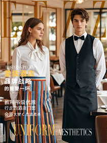 酒店西餐廳員工工作服-高顏值服務生工作日常組圖
