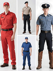 探秘歐美安保時(shí)尚！50款夏季短袖制服，用色彩定義專(zhuān)業(yè)形象