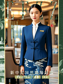 傳統(tǒng)元素現(xiàn)代化：新中式國(guó)風(fēng)職場(chǎng)工作服圖鑒二