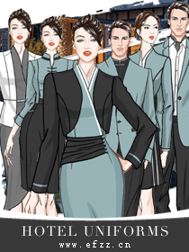 高端簡約四季酒店工作服定制設(shè)計系列案例
