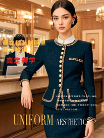 接待工裝高定美學(xué)：國(guó)際酒店前臺(tái)制服的專(zhuān)業(yè)與優(yōu)雅共生