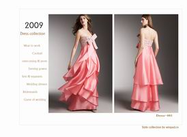 歐洲高級晚裝長裙(簡潔版)，高級晚裝圖書，高級晚裝書籍