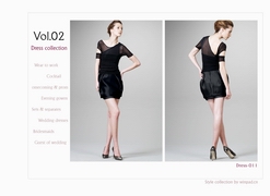 歐洲party小禮服畫冊vol.2,夜總會美女服裝畫冊