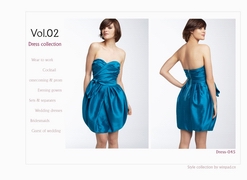 歐洲party小禮服畫冊vol.2,夜總會美女服裝畫冊