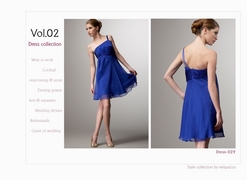 歐洲party小禮服畫冊vol.2,夜總會美女服裝畫冊