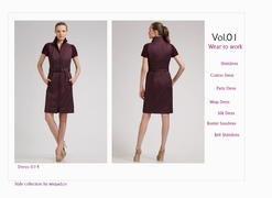 連衣裙書籍vol.01,連衣裙服裝畫冊(cè)