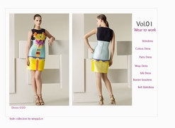 連衣裙書籍vol.01,連衣裙服裝畫冊(cè)